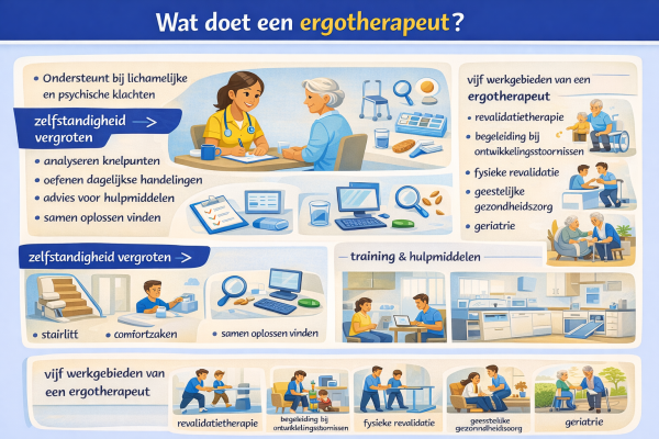 Alles over het beroep ergotherapeut Wat doet een ergotherapeut